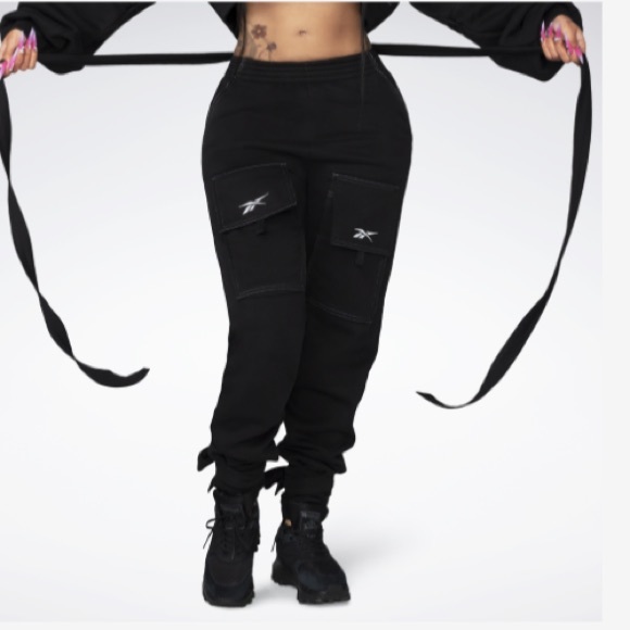 Please read! Reebok Cardi b Pants - Picture 1 of 4
